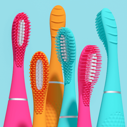 แปรงสีฟันซิลิโคนไฟฟ้า FOREO ISSA Mini 3 Wild Strawberry_7